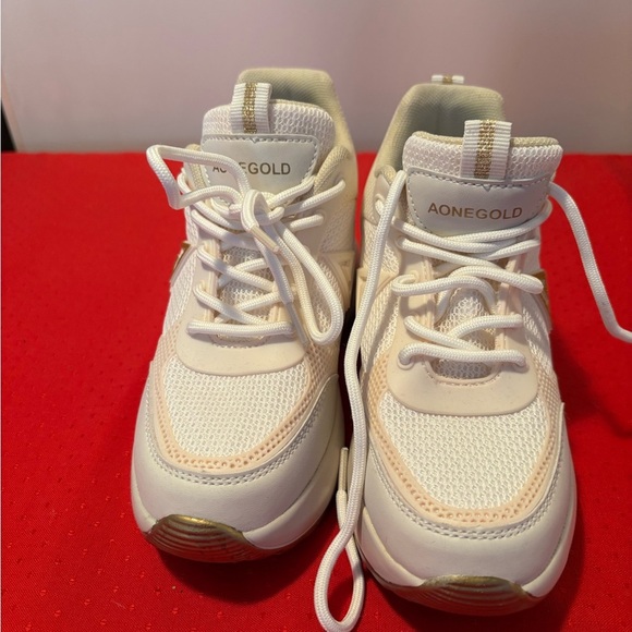 aonegold Shoes - Kids White Sneakers